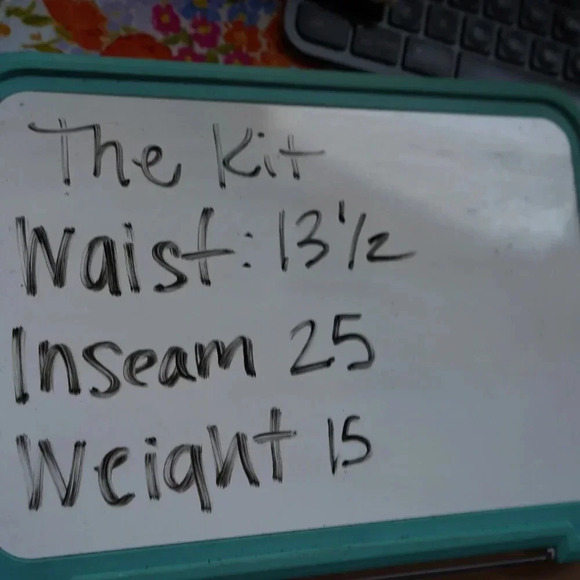 The Kit. Womens Cropped Alexa Jeans Size 4 NWT Sunset Fog Straight leg High Rise - Picture 8 of 8